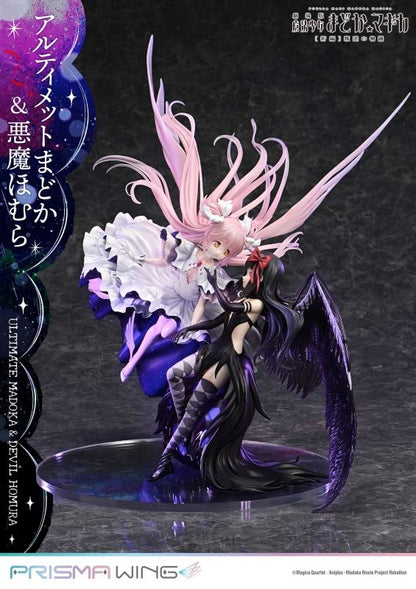 【美少女手办】PRISMA WING 剧场版《魔法少女小圆 [新篇]叛逆的物语》终极小圆＆恶魔Homura 1/7 完成品手办