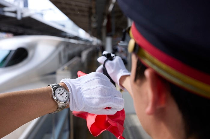 [Pre-Order] Tokaido Shinkansen 60th Anniversary Commemorative JR Central x SEIKO Collaboration Limited Edition Wristwatch