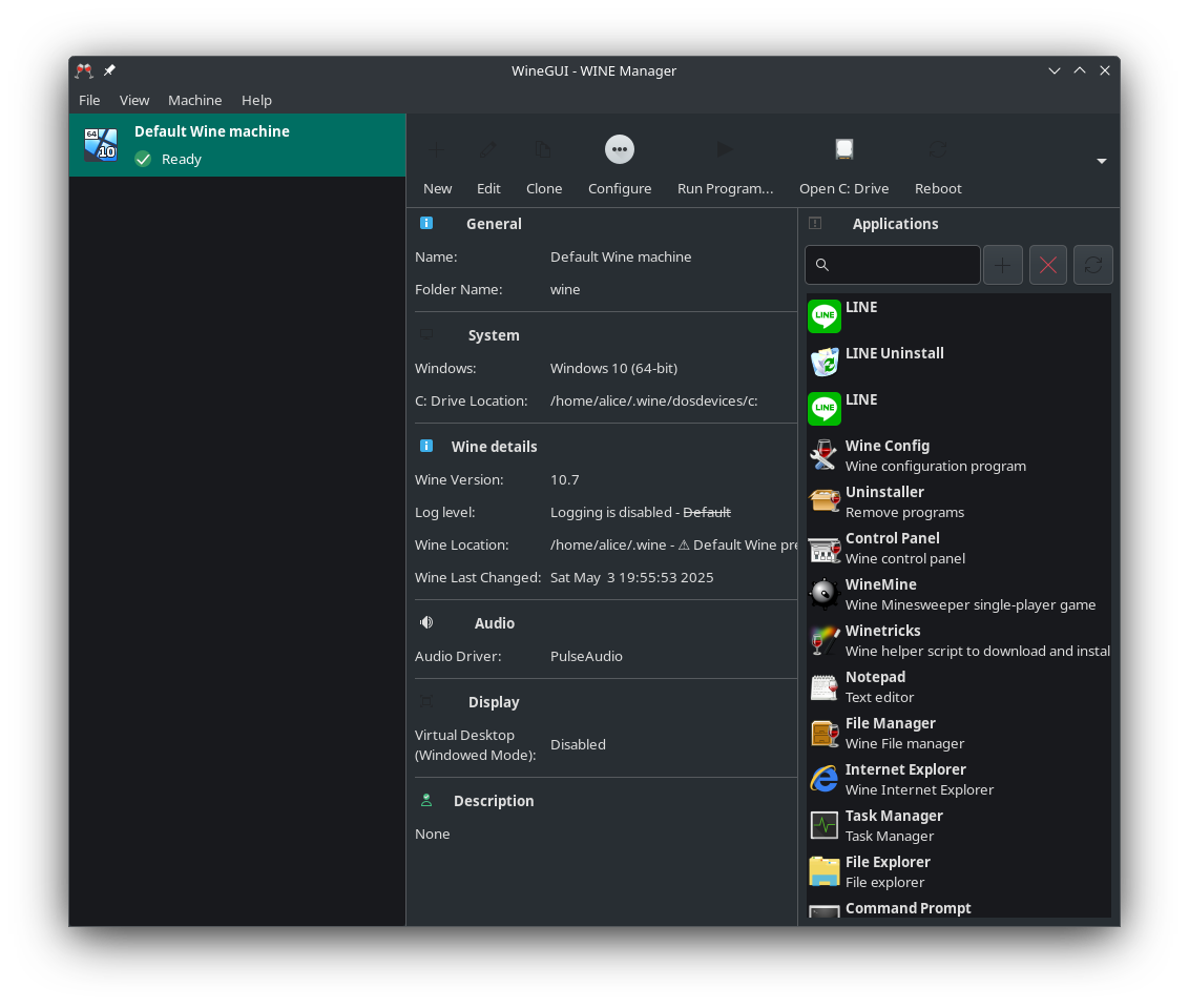 Macbook Air 2012 / 13インチ / Manjaro Linux