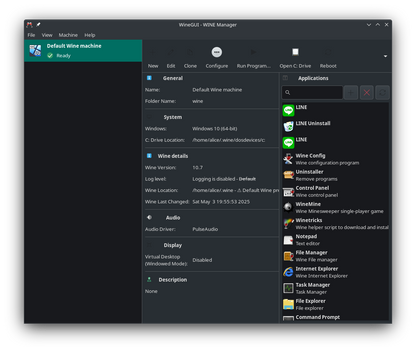 Macbook Air 2012 / 13インチ / Manjaro Linux