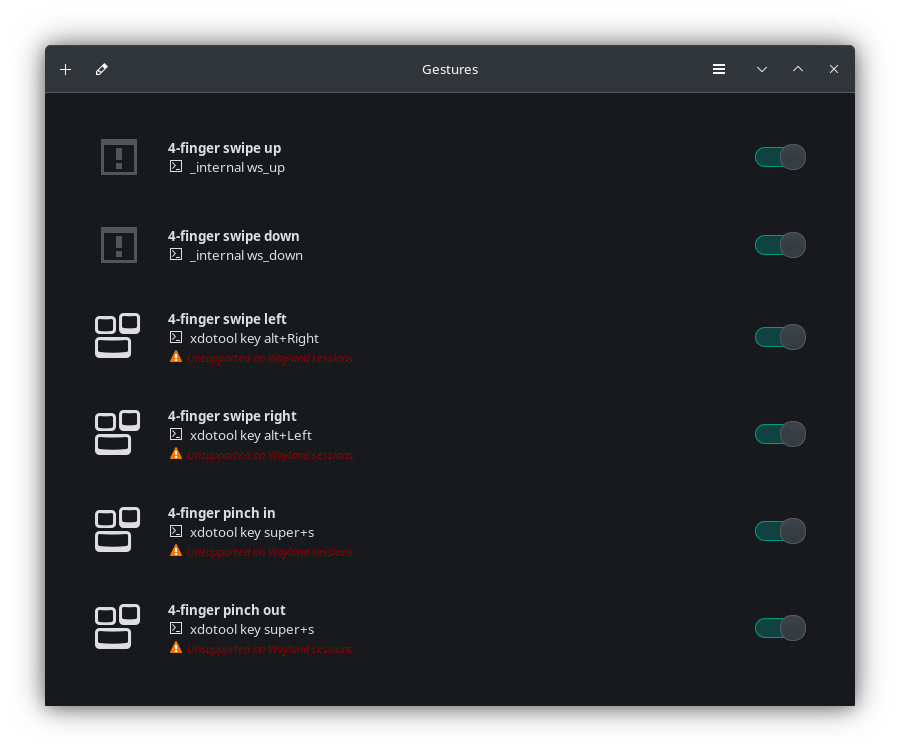 Macbook Air 2012 / 13インチ / Manjaro Linux