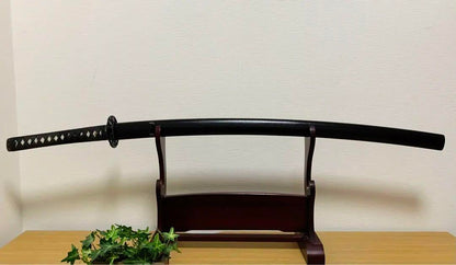 [Iaito Sword] Japanese Sword - Katana with Beautiful Large Wavy Hamon and Bo-hi