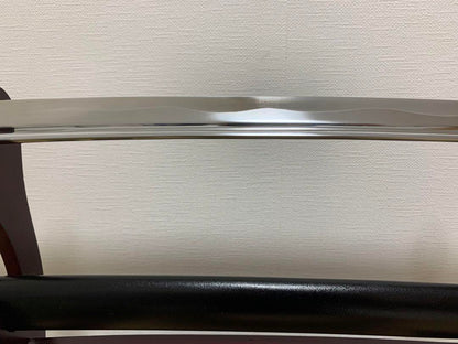 [Iaito Sword] Japanese Sword - Katana with Beautiful Large Wavy Hamon and Bo-hi
